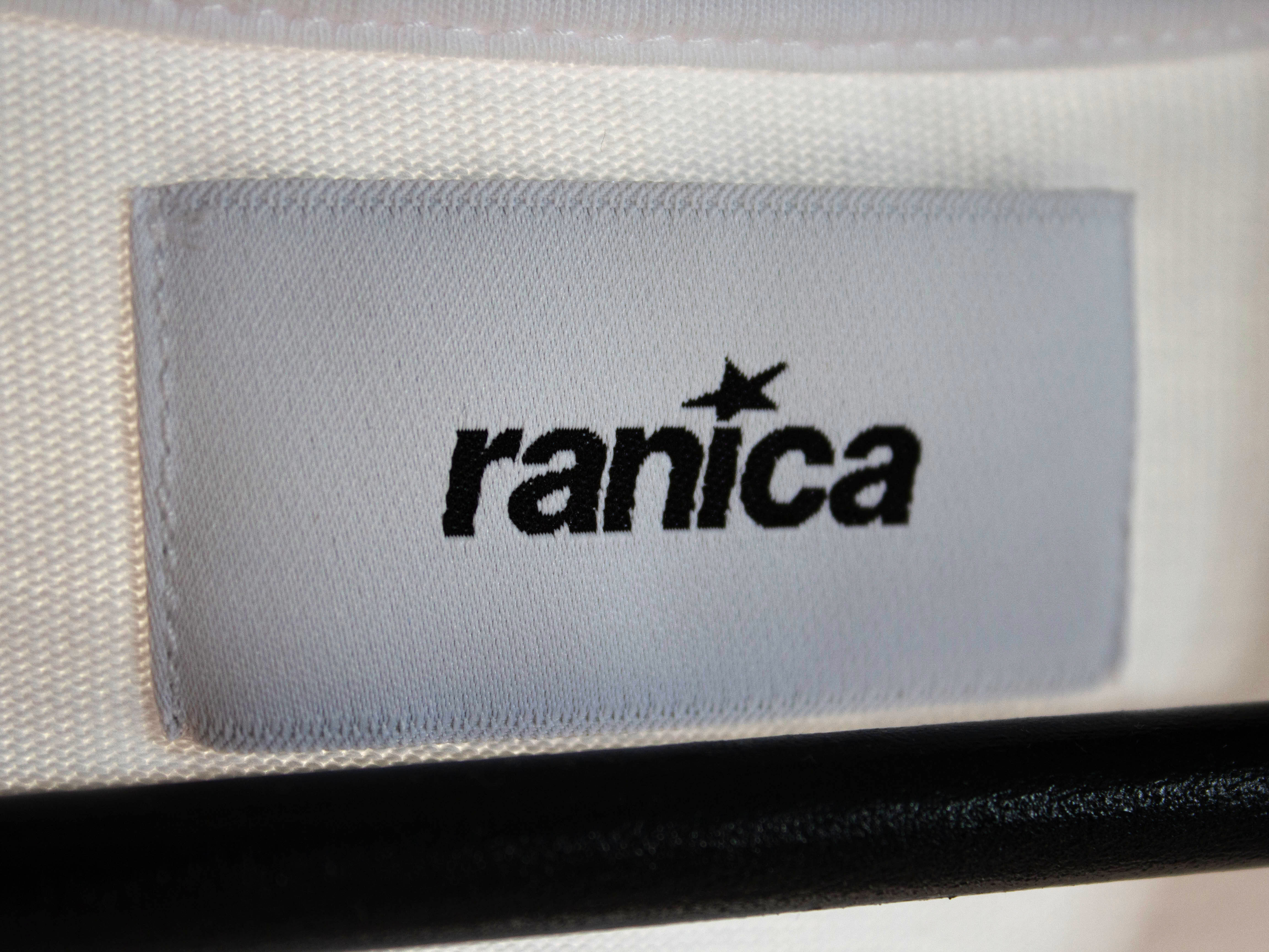 Custom branded neck label