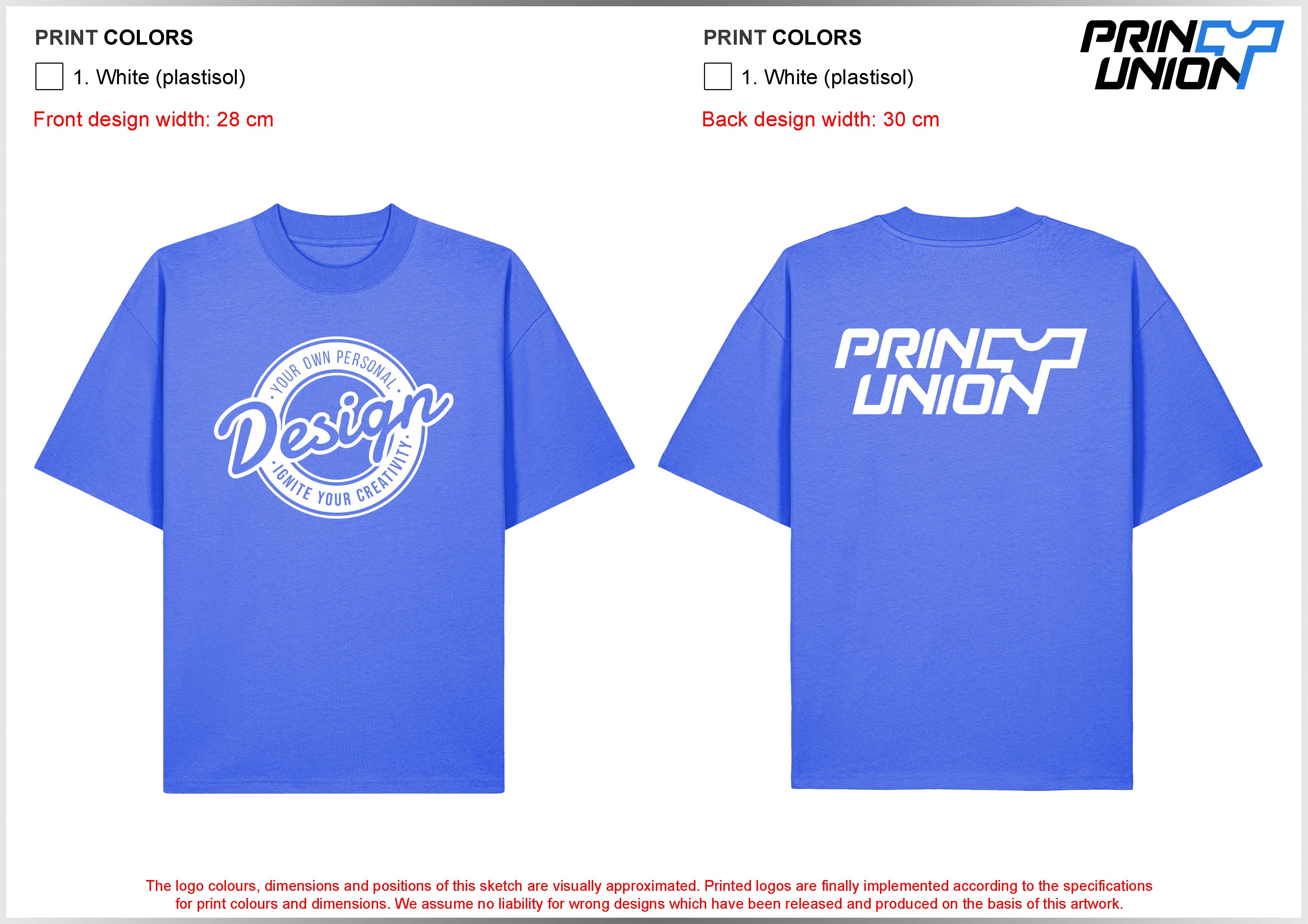 Traditional 2D flat mockup